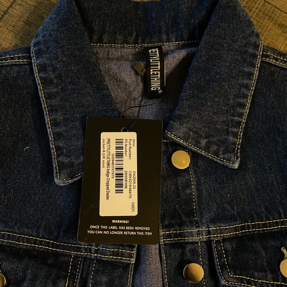 Cute Cropped Jean Jacket! - Picture 3 of 6